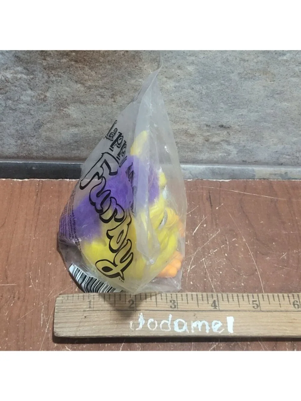 McDonalds Happy Meal Yellow Purple Furby Toy 1998 Sealed Plastic Packaging